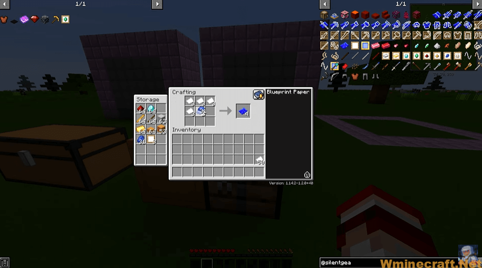 Silent Gear Mod 1.16.5 > 1.12.2 Blueprints and Templates
