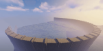 Attack on Titan Shiganshina District in a Minecraft map 1.16.5