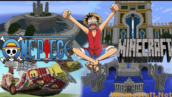 The world of One Piece Map 1.15.2 - Wminecraft.net