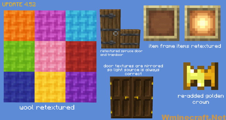 Default+ (DefaultEx) Resource Pack 1.19 / 1.18