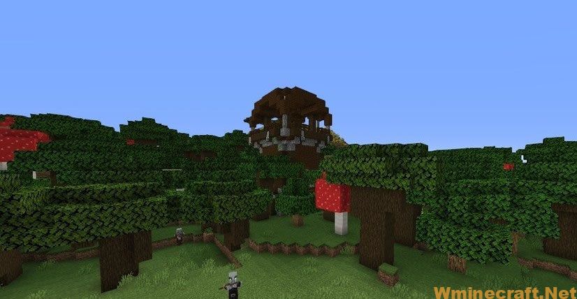 Pillager Outpost And 4 Villages Seed 1 14 4 Views 153 Wminecraft Net