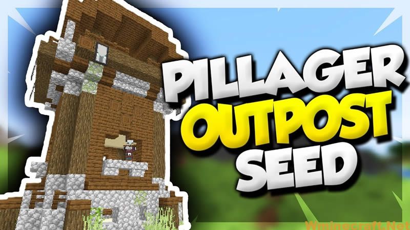 Pillager Outpost At Spawn Seed 1 15 2 Views 145 Wminecraft Net