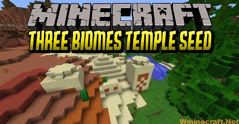 Three Biomes Temple Seed 1 12 2 Views 139 Wminecraft Net