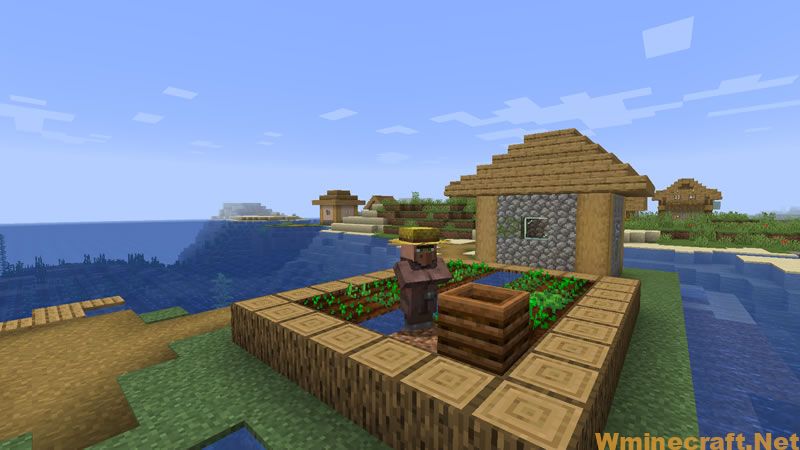 Village And Shipwreck On The Island Seed 1 16 5 1 15 2 1 14 4 Views 859 Wminecraft Net