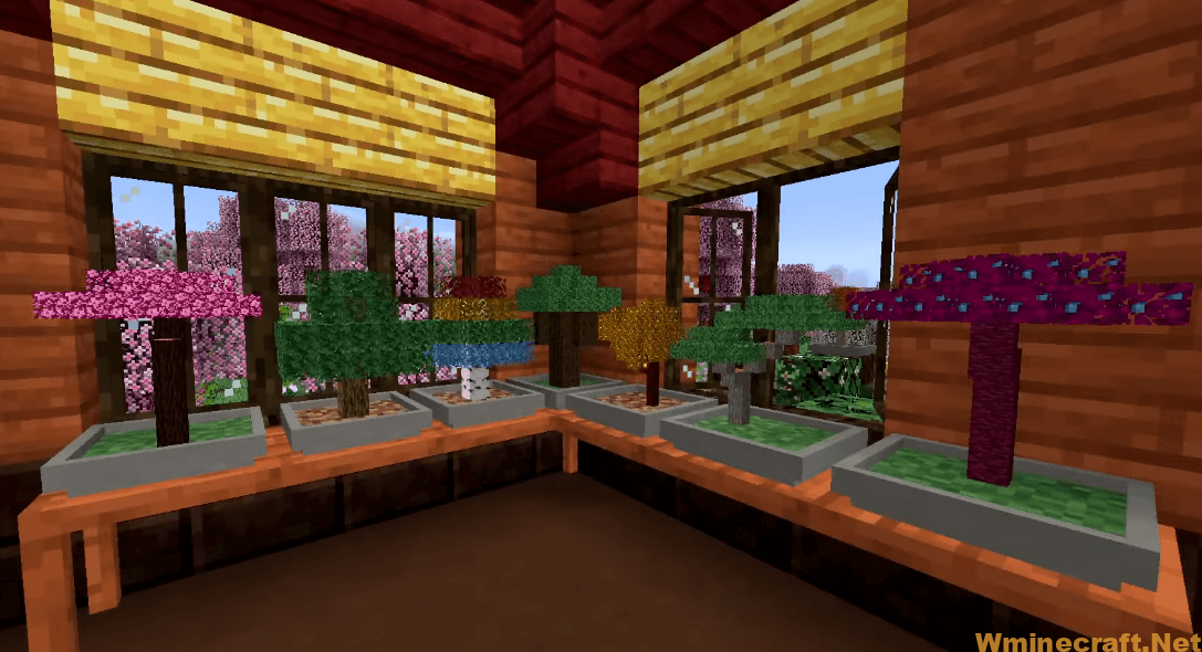 Bonsai Trees Mod 1.18.2, 1.15.2 Adds Potting Blocks to Grow Unique Trees in  Minecraft - Wminecraft.net