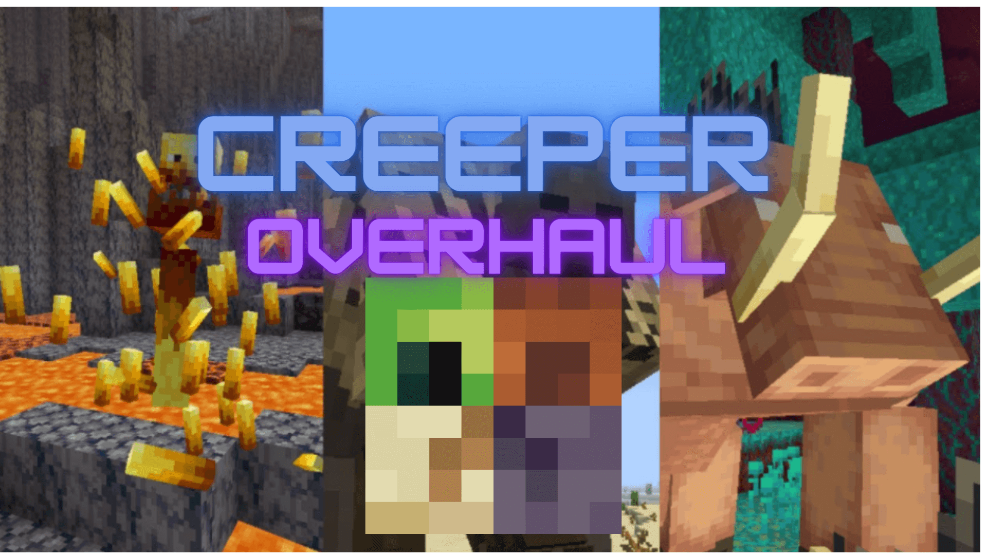 Creeper Overhaul Mod - Mod thêm nhiều loại Creeper mới - Download