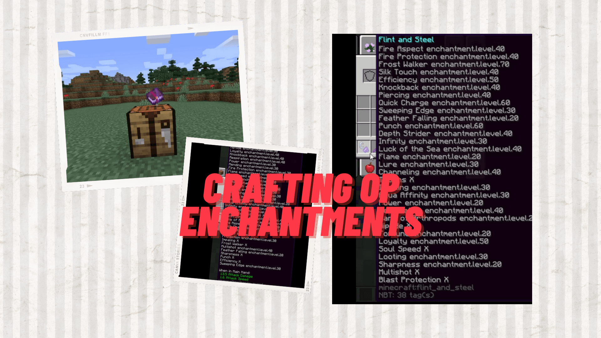 Extract Enchantments Minecraft Data Pack