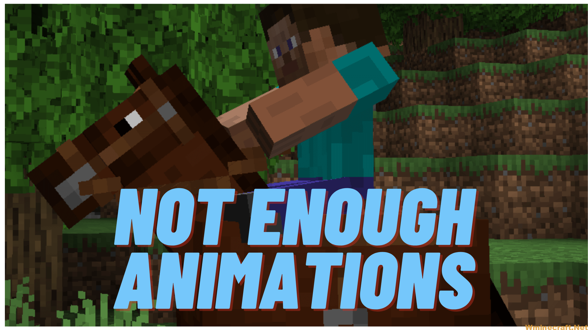 Not Enough Animations Mod for Minecraft 1.16.5